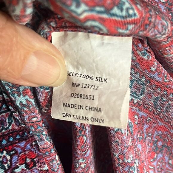 Rory Beca 100%‎ silk tunic dress, size XS - Picture 7 of 8